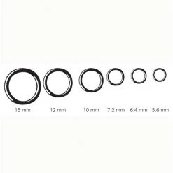 Mustad Stainless Steel Fishing Split Rings For Fishing Lures -Terminal Tackle Sales 2022 Mustad Stainless Rings