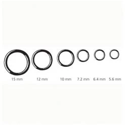 3 X Packets Of Mustad Stainless Steel Split Rings For Fishing Lures -Terminal Tackle Sales 2022 Mustad Stainless RingsX3