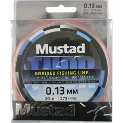 1 X 250m Spool Of Mustad Thor Braid - 4 Strand Hot Orange Braided Fishing Line -Terminal Tackle Sales 2022 Mustad Thor Braid 250m 2
