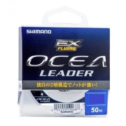50m Spool Of Shimano EX Fluoro Ocea Leader Fluorocarbon Fishing Leader