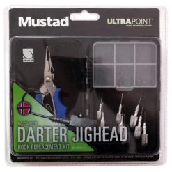 Assorted Tackle Packs Mustad Darter Jighead Hook Replacement Kit With Braid Cutter/Split Ring Pliers -Terminal Tackle Sales 2022 REPKIT11 2