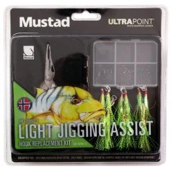 Assorted Tackle Packs Mustad Light Jigging Assist Hook Replacement Kit With Split Ring Pliers -Terminal Tackle Sales 2022 REPKIT12 2