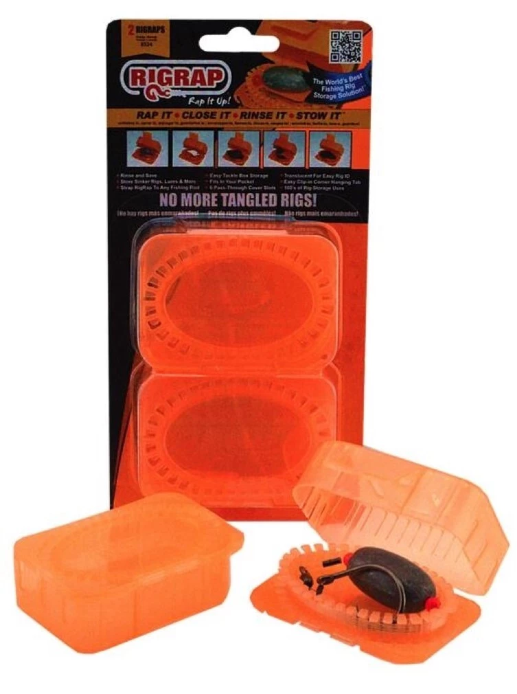 Leader Holder 2 Pack Of Rigrap 8524 Leader Rig Holders - Tangle Free Fishing Rig Storage 1 Leader Holder 2 Pack Of Rigrap 8524 Leader Rig Holders - Tangle Free Fishing Rig Storage