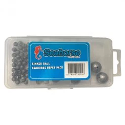 Assorted Sinker Packs Seahorse 55 Piece Assorted Ball And Split Shot Sinker Value Pack