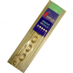 Sinker Moulds Seahorse 1 Bean Sinker Mould - Makes 6 Sinkers - Made In Australia