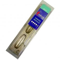 Sinker Moulds Seahorse 5 Bean Sinker Mould - Makes 3 Sinkers - Made In Australia