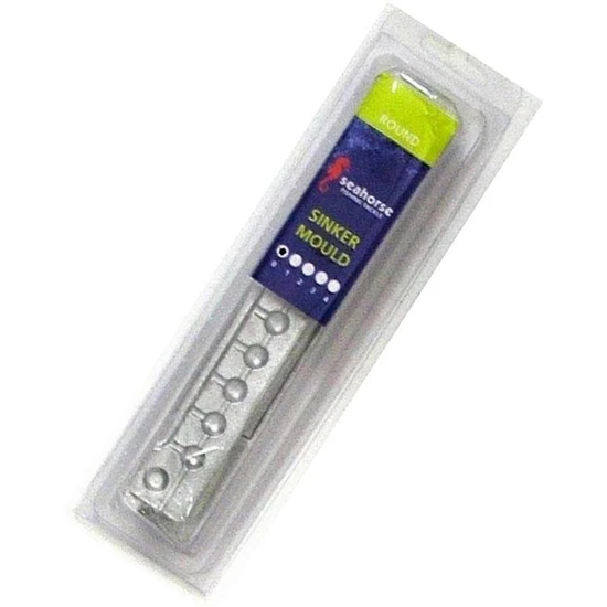 Sinker Moulds Seahorse 0 Ball Sinker Mould - Makes 10 Sinkers - Made In Australia 3 Sinker Moulds Seahorse 0 Ball Sinker Mould - Makes 10 Sinkers - Made In Australia - Image 3