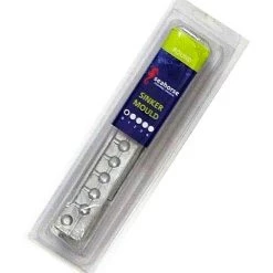 Sinker Moulds Seahorse 0 Ball Sinker Mould - Makes 10 Sinkers - Made In Australia