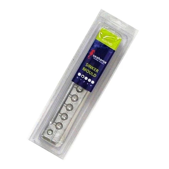 Sinker Moulds Seahorse 1 Ball Sinker Mould - Makes 9 Sinkers - Made In Australia 2 Sinker Moulds Seahorse 1 Ball Sinker Mould - Makes 9 Sinkers - Made In Australia - Image 2