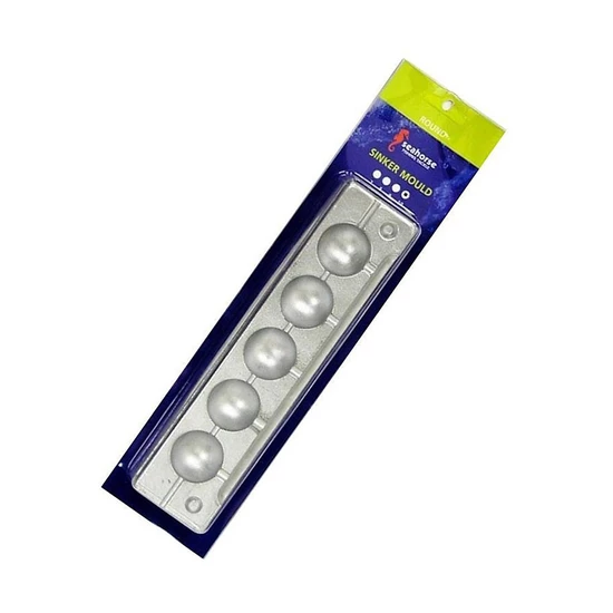 Sinker Moulds Seahorse 10 Ball Sinker Mould - Makes 5 Sinkers - Made In Australia 2 Sinker Moulds Seahorse 10 Ball Sinker Mould - Makes 5 Sinkers - Made In Australia - Image 2