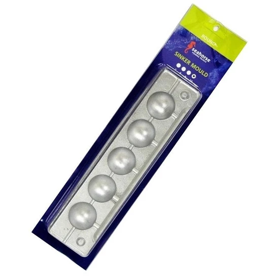 Sinker Moulds Seahorse 10 Ball Sinker Mould - Makes 5 Sinkers - Made In Australia 3 Sinker Moulds Seahorse 10 Ball Sinker Mould - Makes 5 Sinkers - Made In Australia - Image 3