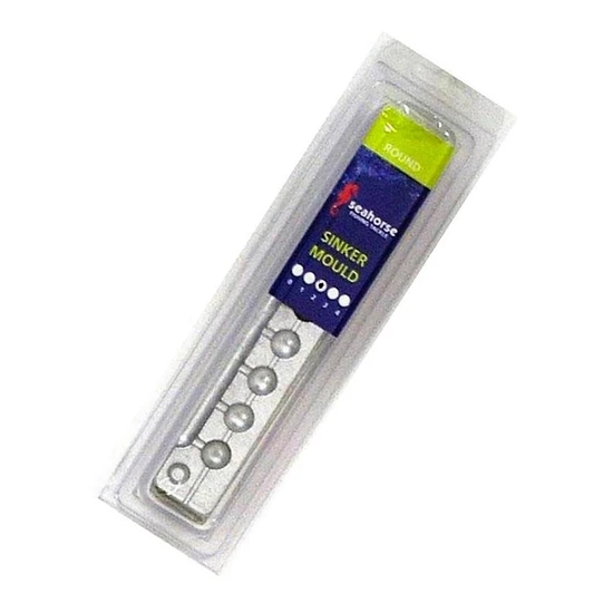 Sinker Moulds Seahorse 2 Ball Sinker Mould - Makes 8 Sinkers - Made In Australia 2 Sinker Moulds Seahorse 2 Ball Sinker Mould - Makes 8 Sinkers - Made In Australia - Image 2