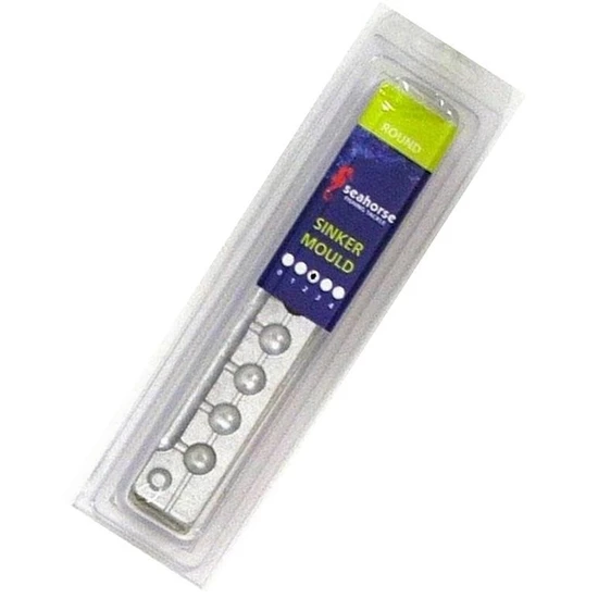 Sinker Moulds Seahorse 2 Ball Sinker Mould - Makes 8 Sinkers - Made In Australia 3 Sinker Moulds Seahorse 2 Ball Sinker Mould - Makes 8 Sinkers - Made In Australia - Image 3