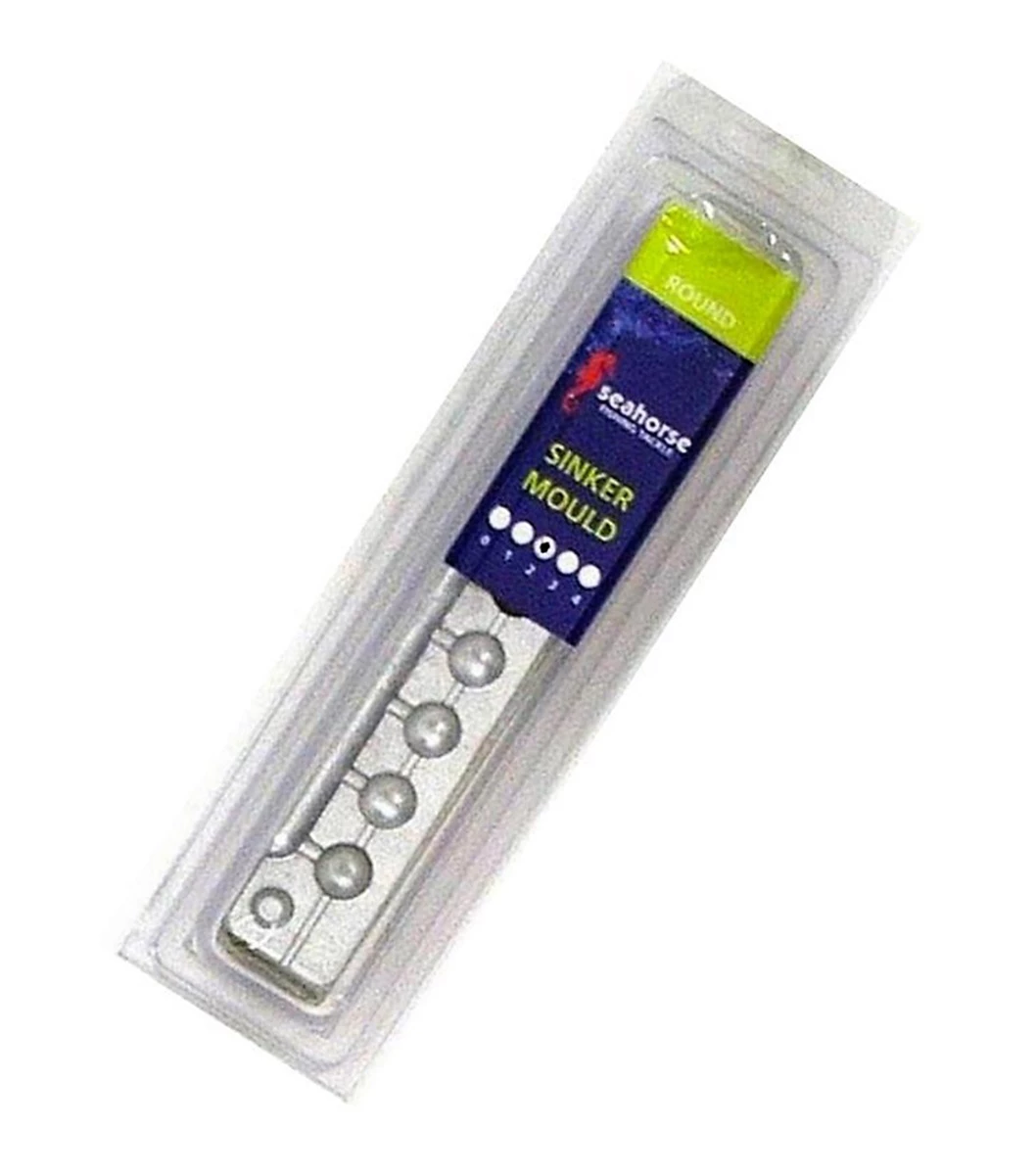 Sinker Moulds Seahorse 2 Ball Sinker Mould - Makes 8 Sinkers - Made In Australia 1 Sinker Moulds Seahorse 2 Ball Sinker Mould - Makes 8 Sinkers - Made In Australia