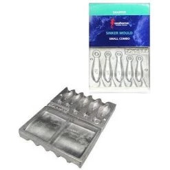 Sinker Moulds Seahorse Small Snapper Sinker Mould Combo - 1oz,2oz,3oz Snapper Sinker Mould -Terminal Tackle Sales 2022 SMSCS 3