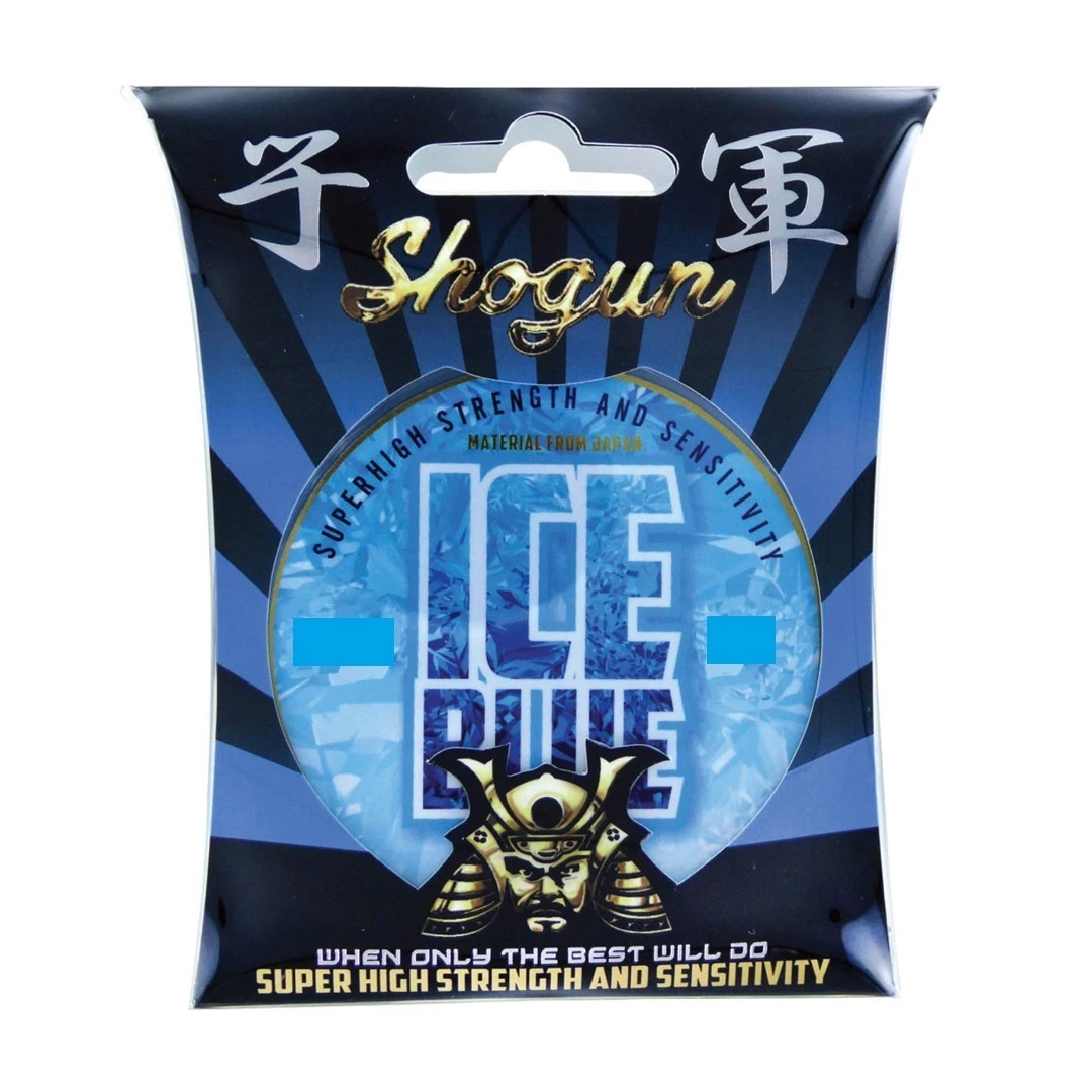 500m Spool Of Shogun Ice Blue Monofilament Fishing Line - Grey Co-Polymer Line 1 500m Spool Of Shogun Ice Blue Monofilament Fishing Line - Grey Co-Polymer Line