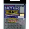 18 Pack Of Decoy Extra Strong Stainless Steel Split Rings - Japanese Made