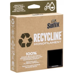 300m Spool Of Green Sufix Recycline Monofilament Line-100% Recycled Fishing Line -Terminal Tackle Sales 2022 SRC6LBGR300 2