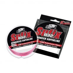 150yd Spool Of Sufix 832 Superline Braided Fishing Line - Pink Braid