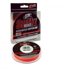300yd Spool Of Sufix 832 Superline Braided Fishing Line - Fire Camo Braid