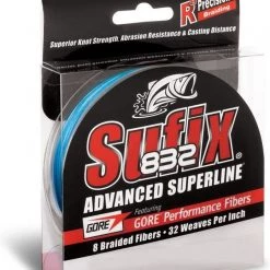 150yd Spool Of 80lb Sufix 832 Advanced Superline Fishing Braid - Coastal Camo