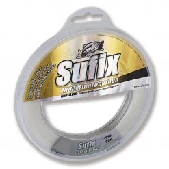 Fluorocarbon Leader 20m Spool Of 100lb Sufix 100% Fluorocarbon InvisiLine Fishing Leader