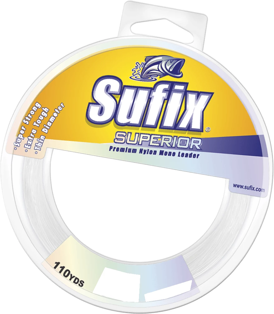 100m Spool Of Sufix Superior Monofilament Fishing Leader -Clear Mono Leader Line 1 100m Spool Of Sufix Superior Monofilament Fishing Leader -Clear Mono Leader Line