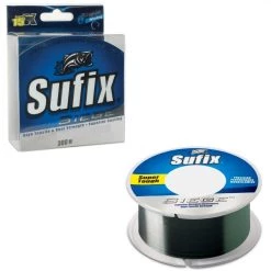 300m Spool Of Sufix Siege Low Vis Green Monofilament Fishing Line