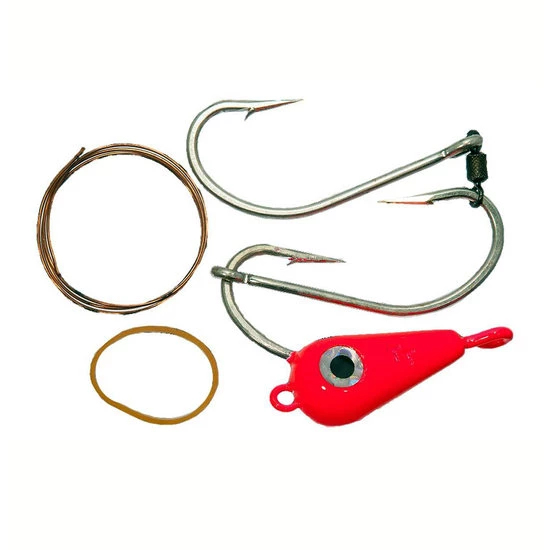 Mackeral Rigs 30g TT Lures Bait Trolling Rig With 3 X 5/0 Tarpon Hooks - Mackeral Rig 3 Mackeral Rigs 30g TT Lures Bait Trolling Rig With 3 X 5/0 Tarpon Hooks - Mackeral Rig - Image 3