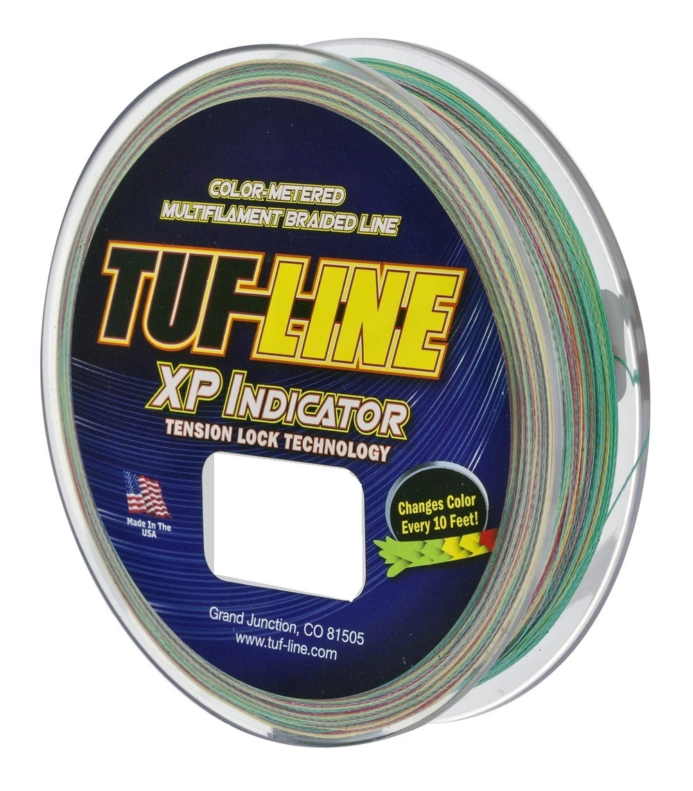 300yd Spool Of Tuf-Line XP Indicator Colour-Metered Braided Fishing Line 1 300yd Spool Of Tuf-Line XP Indicator Colour-Metered Braided Fishing Line