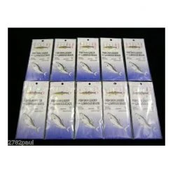 Surecatch 10 Packets Of Wilson Bait Jigs - Fish Skin Fishing Rigs -Terminal Tackle Sales 2022 baitrig10x10 3