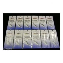 Surecatch Surecatch Bulk 12pc Wilson Bait Jigs Fishing Rig Sizes 4, 6, 8,10 -Terminal Tackle Sales 2022 baitrig4 6 8 10x3each 2