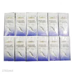 Surecatch Surecatch Bulk 12pc Wilson Bait Jigs Fishing Rig Sizes 4, 6, 8,10 -Terminal Tackle Sales 2022 baitrig4 6 8 10x3each 9