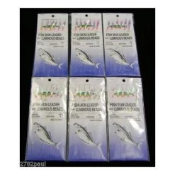 Wilson Bait Jigs Fishing Rig -Hook Sizes 4 & 6 Bulk 6pc -Terminal Tackle Sales 2022 baitrig4 6x3 3