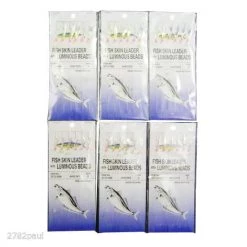 Wilson Bait Jigs Fishing Rig -Hook Sizes 4 & 6 Bulk 6pc -Terminal Tackle Sales 2022 baitrig4 6x3 9