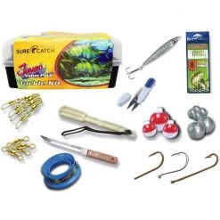 Gifts Under $50 Surecatch Complete Fishing Tackle Box 200 Pce Jumbo Pack - Tackle Kit -Terminal Tackle Sales 2022 c210jp 4