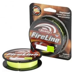 Berkley Fireline Fishing Braid -125 Yds - 4,6,8,10,14,20 Or 30lb-Flame Green