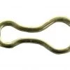 Bulk 1000 X Rosco Stainless Steel Figure 8 Lure Eyelets-Glel-Made In U.S.A.