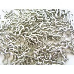 Bulk 1000 X Rosco Stainless Steel Figure 8 Lure Eyelets-Glem-Made In U.S.A. -Terminal Tackle Sales 2022 glemx1000 5
