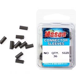 Mason Crimps/Connector Sleeves 36 Pcs Of Mason Crimps - Crimping Connector Sleeves For Fishing Wire/Line