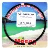 Mason MASON Nylo Strand - Black 30ft Coil Of Black Nylostrand Stainless Steel Fishing Wire Leader Material