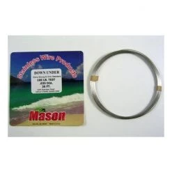 30ft Coil Of Mason Down Under Soft Stainless Steel Fishing Wire Leader -Terminal Tackle Sales 2022 mduc 100 4