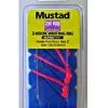 Mustad Rigs Mustad Size 2 Fine Worm 2 Hook Whiting Fishing Rig 2 Pk