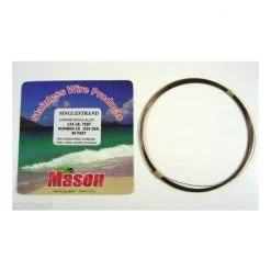 25ft Coil Of Mason Single Strand Stainless Steel Wire Fishing Leader -Terminal Tackle Sales 2022 mssbro3 10 2