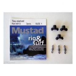 Clearance Mustad Rig And Surf Tau-Swivels 3 Pce Size 1 -Terminal Tackle Sales 2022 tau1 2