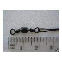 6 X Wilson 6 Inch X 40lb Black Wire Fishing Trace With Barrel Swivel & Interlock Snaps -Terminal Tackle Sales 2022 traceb6 5