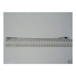 6 X Wilson 9 Inch X 40lb Black Wire Fishing Trace With Barrel Swivel & Interlock Snaps -Terminal Tackle Sales 2022 traceb9 4