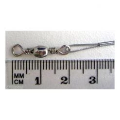 6 X Surecatch 12 Inch X 40lb Clear Wire Fishing Trace With Swivels And Snaps -Terminal Tackle Sales 2022 tracec12 3