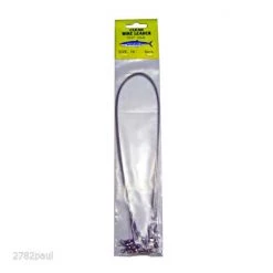 6 X Surecatch 18 Inch X 40lb Clear Wire Fishing Trace With Swivels And Snaps -Terminal Tackle Sales 2022 tracec18 5